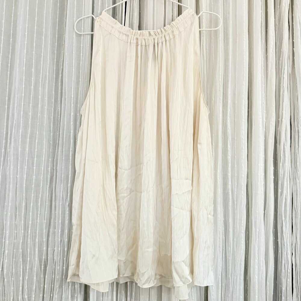 BCBG satin tank